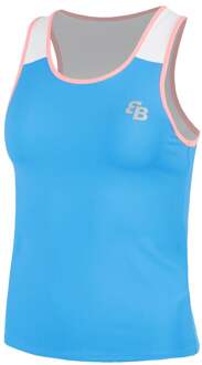 Shanghai Tanktop Dames-Blauw - XL