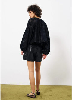 Shani short glanzend Zwart - M