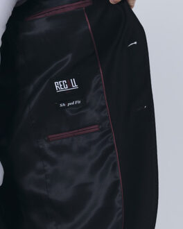 Shaped fit pak - maat 27 (kwartmaat) Zwart