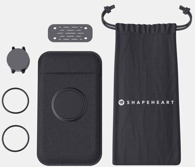 Shapeheart Bike XL Smartphonehouder Fiets en Scooter Zwart - One size