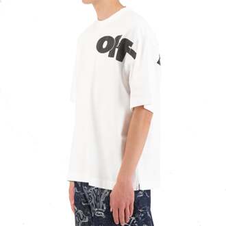 Shared logo skate T-shirt Wit