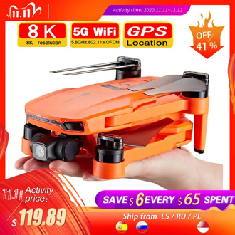 SHAREFUNBAY ICAT7 Drone 4k 8k GPS 5G WiFi two axis gimbal camera brushless motor supports TF card flight for 25 min VS sg906 pro