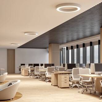 Sharelyn LED plafondlamp, 80 cm wit