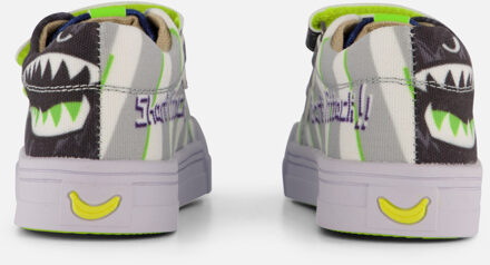 Shark Sneakers blauw Canvas Groen - 24,25,26,27,29,30,31,32