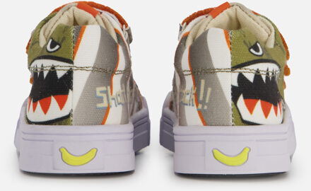 Shark Sneakers groen Canvas - 24