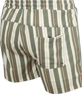 Shark Zwembroek Streep Groen - L,XL