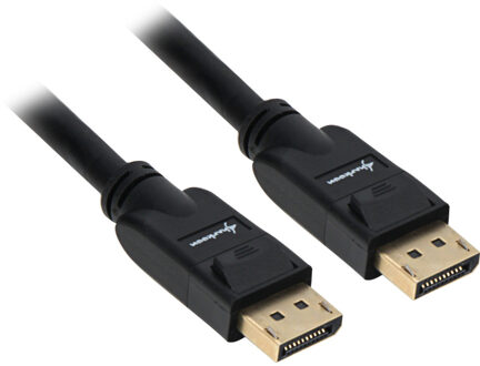 Sharkoon Displayport 1.3 kabel, 1 m Zwart