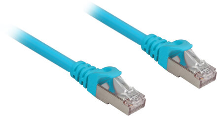 Sharkoon RJ45 Cat.6a S/FTP LSOH 0,25m