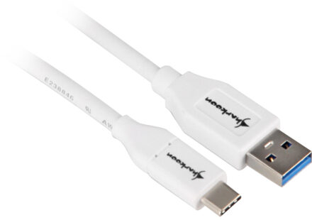 Sharkoon USB 3.1 Kabel, USB-A > USB-C