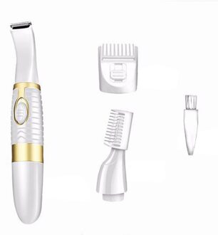 Sharp Cutter Hoofd Niet Vast Duurzaam Glad Scheren Teddy Gouden Haar Zool Tondeuse Hond Kat Usb Elektrische Tondeuse wit