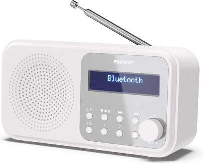 Sharp DR-P420 DAB radio Wit