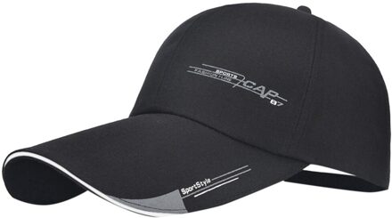 Sharp Vizieren Kleding Mannen Winter Hoed Dames Katoen Geborduurde Unisex Baseball Caps Verstelbare Sombrero Visera zwart