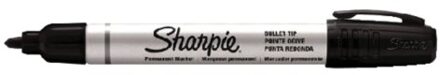 Sharpie permanent marker ronde punt zwart