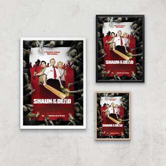 Shaun Of The Dead Giclee Art Print - A2 - Print Only Meerdere kleuren