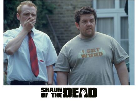 Shaun of the Dead I Think We Should Go Back Inside Unisex T-Shirt - White - S Wit