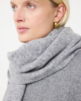 Shawl 252p040 evi Grijs - One size