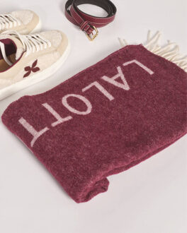 Shawl gam25 Bordeaux - One size