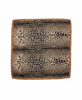 Shawl met panterprint Leopard  dierenprint - One Size,