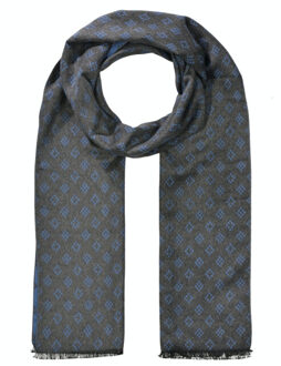 Shawl viskoseschal 30/180 213011825/606 Blauw - One size