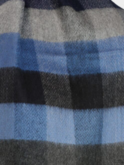 Shawl viskoseschal 30/180 213012323/604 - maat One size Blauw