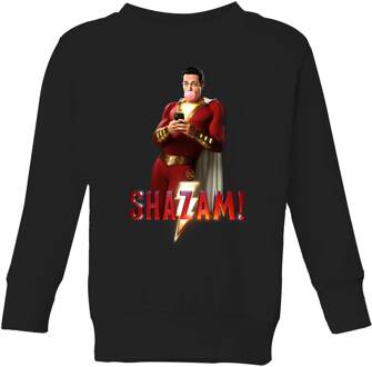 Shazam! Bubble Gum kindertrui - Zwart - 146/152 (11-12 jaar) - XL