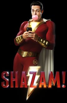 Shazam! Bubble Gum t-shirt - Zwart - 3XL