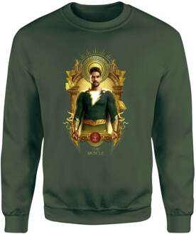 Shazam! Fury of the Gods The Muscle Sweatshirt - Green - XXL Groen