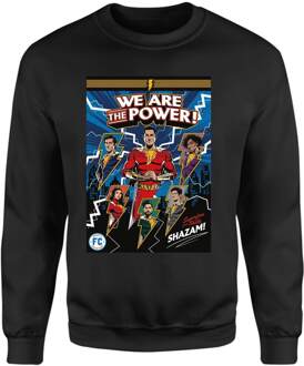 Shazam! Fury of the Gods We Are The Power! Sweatshirt - Black - M - Zwart