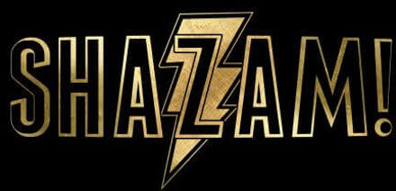 Shazam! Gold Logo dames t-shirt - Zwart - S