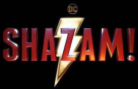 Shazam! Logo t-shirt - Zwart - 3XL