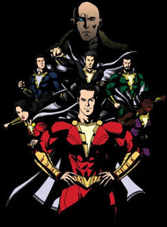 Shazam! Team Up dames t-shirt - Zwart - L