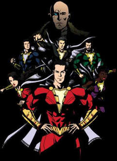 Shazam! Team Up trui - Zwart - XL