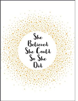 She Believed She Could So She Did - Summersdale Publishers
