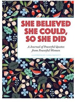 She Believed She Could, So She Did