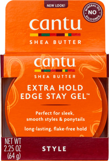 Shea Butter For Natural Hair Extra Hold Edge Stay Gel 64 gr