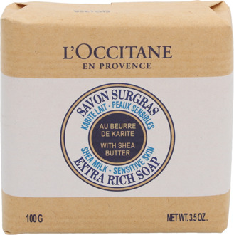 Shea Milk Sensitive Skin Extra Rich Soap Stuk zeep 100 g 1 stuk(s)