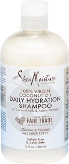 Shea Moisture 100% Virgin Coconut Oil Daily Hydration Shampoo 384ml
