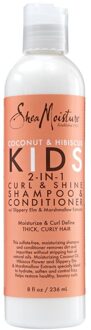 Shea Moisture Coconut & Hibiscus Kids 2-1 Curl & Shine Shampoo & Conditioner 266 ml