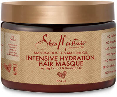 Shea Moisture Manuka-Honing en Mafura-Olie Intensief Hydraterend Haarmasker 354ml