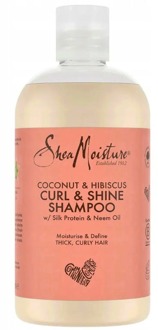 Shea Moisture Shea Vochtig Shampoo Kokosnoot & Hibiscus - 384 Ml