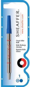 Sheaffer Rollerpenvulling sheaffer slim classic medium Blauw blister