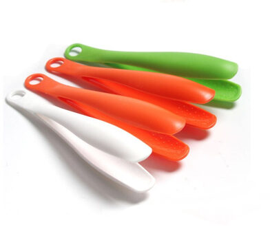 Shebaking 2 stk/set Plastic Voedseltangen Clips Non-stick BBQ Buffet Clip Voedsel Taart Groente Fruit Salade Tong Keuken gereedschap Gadgets