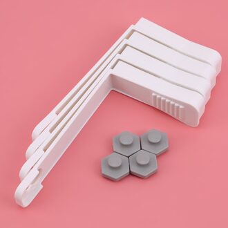 Sheet Houder Anti-Running Naald-Gratis Huishouden Onzichtbare Naadloze Antislip Clip Dekbedovertrek Quilt Vel Clip sheet Buckle grijs