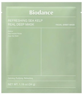 Sheet Mask Biodance Refreshing Sea Kelp Real Deep Mask 1 st