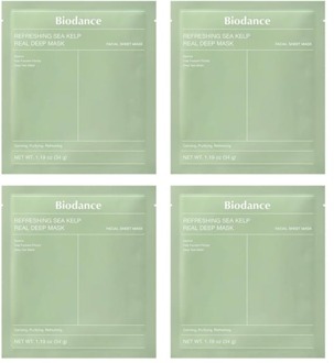Sheet Mask Biodance Refreshing Sea Kelp Real Deep Mask 4 st