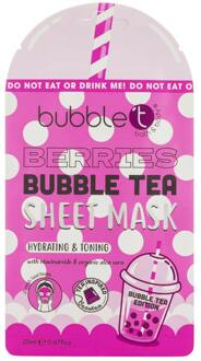 Sheet Mask Bubble T Berries Bubble Tea Sheet Mask 20 ml