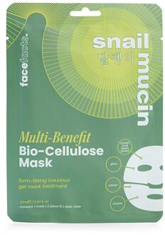 Sheet Mask Face Facts Snail Mucin Multi-Benefit Biocellulose Masque 1 st
