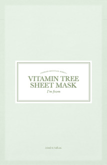 Sheet Mask I'm From Vitamin Tree Sheet Mask 22 ml