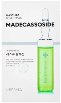Sheet Mask Missha Mascure Rescue Solution Sheet Mask Madecassoside 28 ml