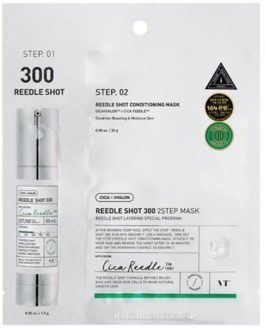 Sheet Mask VT Cosmetics Reedle Shot 300 2-STEP Mask 1 st